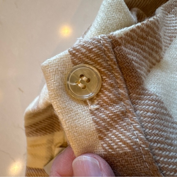 Vintage Retro Russ Petites Made in USA Wool A-Line Skirt / size 6 - Picture 5 of 9